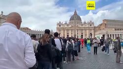 As cardinals prepare conclave, thousands flock to pay respects to late Pope Francis News Clip