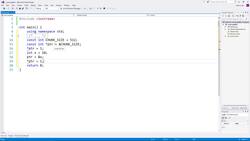 Complete Modern C++ - const Qualifier and Compound Types Instructional Video