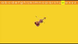 Letter V Song Listen and Repeat Instructional Video