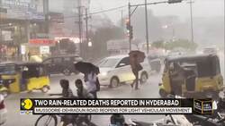 Indian Rains: Hyderabad Sees Heaviest Rain in 5 Years | 2 Rain Related Deaths Reported in Hyderabad News Clip