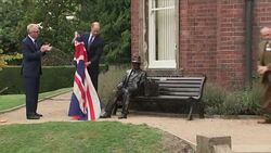 Prince William unveils WWII hero Frank Foley's statue in Stourbridge News Clip