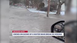 Water main break in Verona prompts boil water advisory News Clip