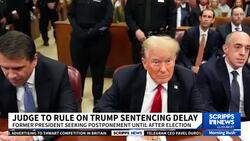 Trump appears before judge as he appeals that he sexually assaulted E. Jean Carroll News Clip
