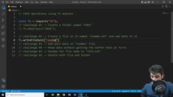 Full Stack Web Development MASTERY Course - Novice to Expert - Synchronous CRUD Operations Using FS Modules Instructional Video