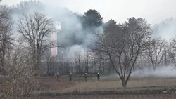 CLEAN : Tear gas fired at Greece/Turkey border amid migrant crisis News Clip