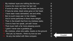 Love Poem or Insulting: My Misstress' Eyes Are Nothing Like the Sun Instructional Video