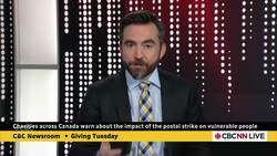 Charities across Canada warn about impact of postal strike on vulnerable people News Clip