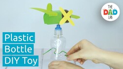 How to Make a Plastic Bottle Airplane Instructional Video
