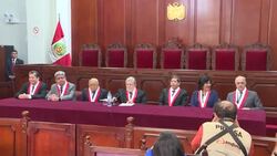 CLEAN : Peruvian court accepts opposition lawsuit against dissolving Congress News Clip