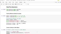 Practical Data Science using Python - Python Lambda Functions and Date-Time Operations Instructional Video