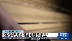 Saunas and cold plunges become the latest wellness trend across the US News Clip