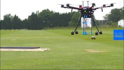 This drone can fill in potholes with 3-D printed materials News Clip