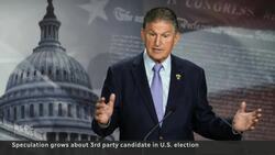 Speculation U.S. Sen. Joe Manchin considering 3rd-party presidential run News Clip