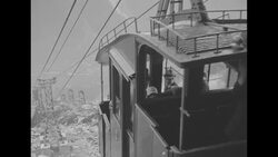 Sky lift in Chamonix, 1950s News Clip