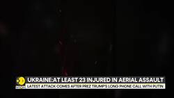 Russia launches massive drone strike on Ukraine, at least 23 injured in aerial assault News Clip
