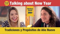 Learn Spanish New Year Traditions and Resolutions Instructional Video