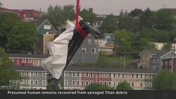 Titan sub wreckage arrives in St. John's for investigation News Clip