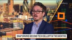 Snap's Sales Slump Prompts Social Media Stock Selloff News Clip