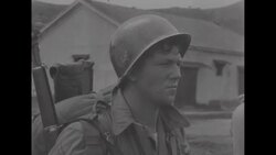 At start of Korean War, US troops arrive in South Korea and engage in fighting with North Korean forces News Clip