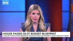 U.S. House Passes $3.5T Budget Blueprint After Deal With Moderates News Clip