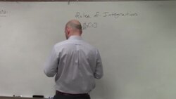 What is the constant rule of integration Instructional Video