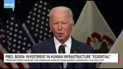 President Biden Visits Illinois To Pitch His American Families Plan News Clip