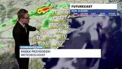 Clouds and sun with a chance of spotty thunderstorms in New Jersey Instructional Video