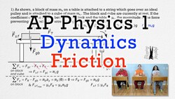Friction - AP Physics 1: Dynamics Review Supplement Instructional Video