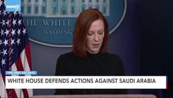 White House Defends Actions Against Saudi Arabia News Clip