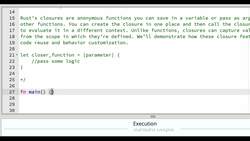 Rust Programming 2023 - A Comprehensive Course for Beginners - What Are Closures in Rust Instructional Video