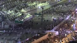 CLEAN : FILE: Hajj pilgrimage in the Saudi city of Mecca News Clip
