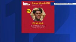 Two Hudson Valley students head to 2024 ScrippsNational Spelling Bee News Clip