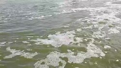 dirty water, world ecology problem Stock Footage