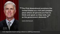 Business can refuse to serve same-sex couples: U.S. Supreme Court News Clip