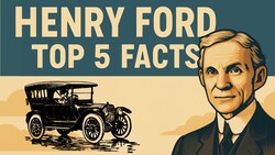 Henry Ford Top 5 Facts | Simple History Instructional Video