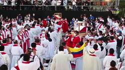 CLEAN : Catholic Church beatifies priests murdered by military in El Salvador News Clip