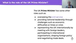 How does the Prime Minister's role differ from other elected leaders? Instructional Video