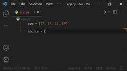 The Ultimate Guide to Python Programming With Python 3.10 - filter() Instructional Video