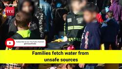 Israel-Hamas War update: Acute water shortage raises risk of waterborne disease in Gazans News Clip