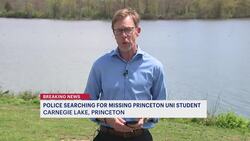 Search underway for missing Princeton student at Carnegie Lake News Clip
