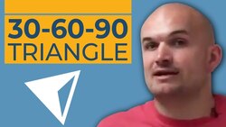 How do we determine the relationships of a 30 60 90 triangle Instructional Video