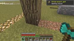 Minecraft Tutorial: How to Make a workbench in Minecraft Instructional Video