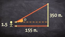 how to compute the angle of elevation from a word problem Instructional Video