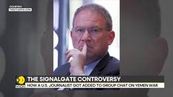 Signal secret chat group: How Waltz added Goldberg to Signal chat News Clip