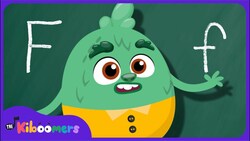 Letter F Song - THE KIBOOMERS Preschool Phonics Sounds - Uppercase & Lowercase Letters Instructional Video