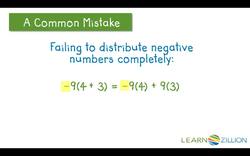 Using Area Models and the Distributive Property Instructional Video