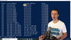 World of Computer Networking Your CCNA start - Analyzing Sockets on the Windows Client Instructional Video