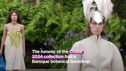 Baroque botanique art meets high end fashion at Louis Vuitton’s latest show News Clip