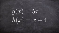 Learn How to Evaluate the Composition of Two Functions Instructional Video