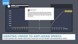 Trump's First 'Chinese Virus' Tweet Preceded Jump In Anti-Asian Speech News Clip